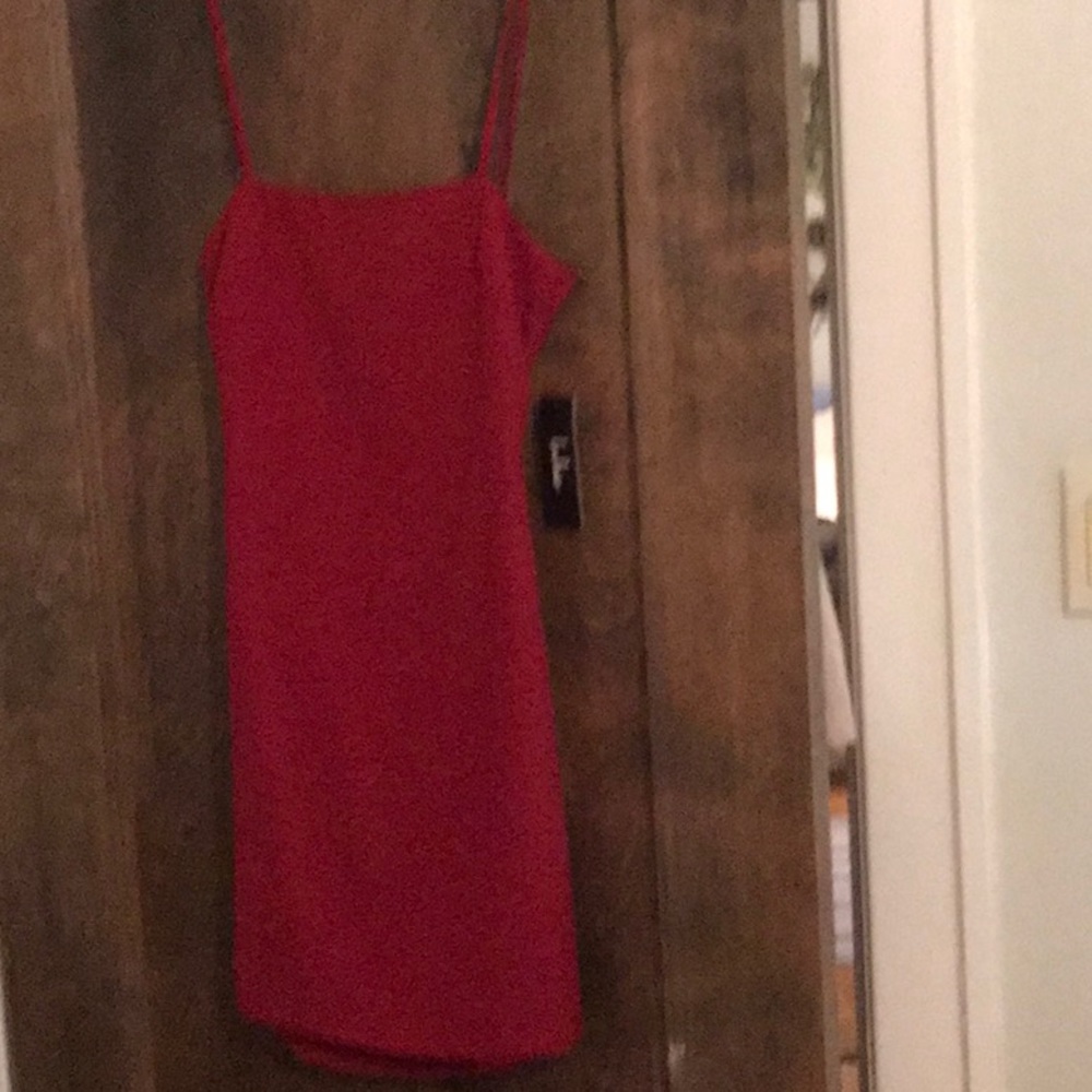 New Lulus red small dress size small